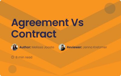 Agreement vs Contract: what’s the difference?