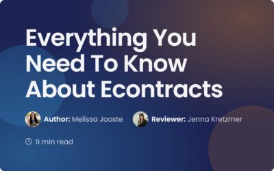 Everything You Need To Know About Econtracts | Full Guide