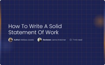 What Is a SOW (Statement of Work)? Definition, Types & Examples 