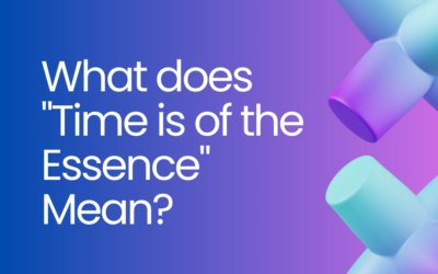 Time Is of the Essence: Contract Meaning Explained