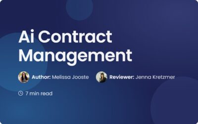 Ai Contract Management Guide
