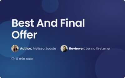 Best And Final Offer: How to Win Negotiations