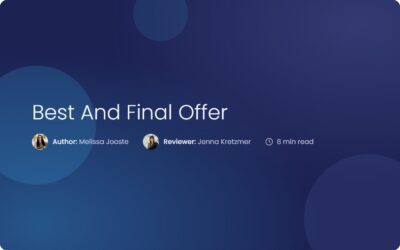 Best And Final Offer: How to Win Negotiations