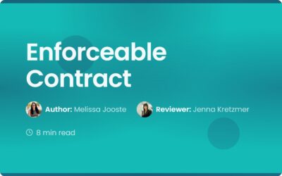 Enforceable Contract: Definition and Guide | Contract Corridor