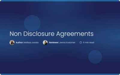 Non Disclosure Agreements