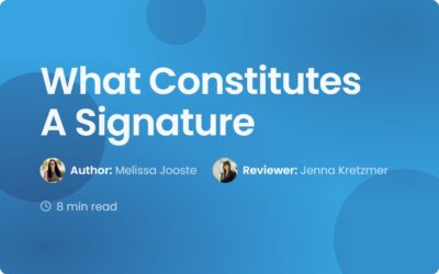 What Constitutes A Signature | Modern Contract Guide