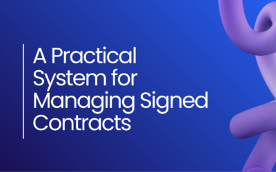 A Practical System for Managing Signed Contracts