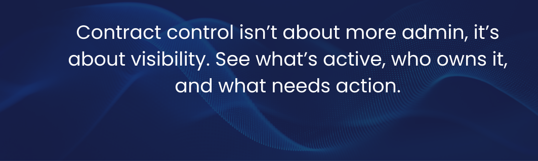 More Control, Less Admin Simplifying Contract Management for SMEs