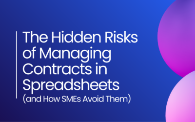 The Hidden Risks of Managing Contracts in Spreadsheets