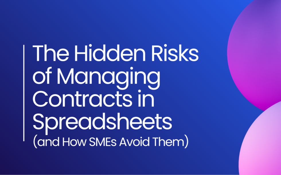 Contract Risk Chart The Hidden Risks of Managing Contracts in Spreadsheets