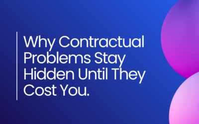 Why Contract Problems Stay Hidden Until They Cost You