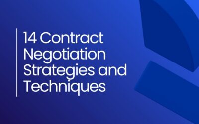 14 Contract Negotiation Strategies and Techniques 