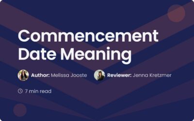 Commencement Date Meaning 