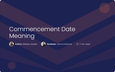 Commencement Date Meaning 