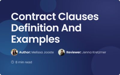 Contract Clauses Definition And Examples | Business Guide