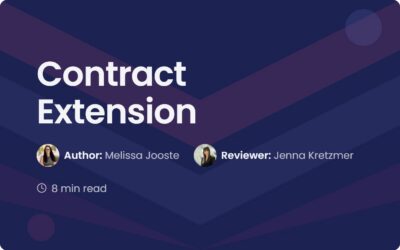Contract Extension | Professional Management Guide