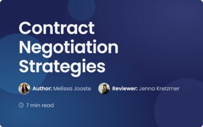 Contract Negotiation Strategies: How to Win More Deals