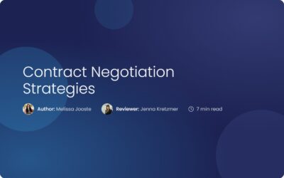 Contract Negotiation Strategies: How to Win More Deals