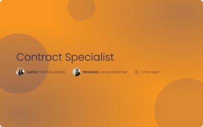 Contract Specialist: Career Guide & Job Description