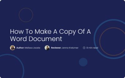 How To Make A Copy Of A Word Document
