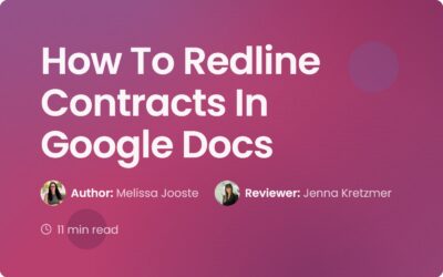 How To Redline Contracts in Google Docs