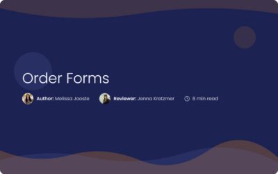 Order Forms: A Practical Guide for Business Success