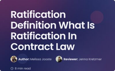 Ratification Definition