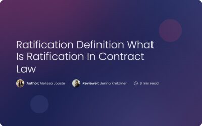 Ratification Definition