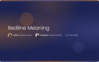 Redline Meaning: How to Manage Contract Edits Properly