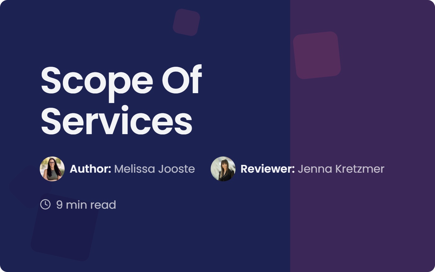 Scope of Services: A Guide to Better Contract Management