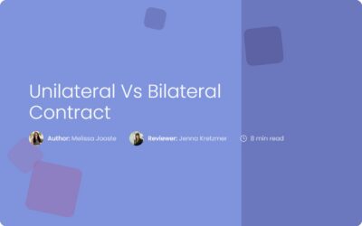 Unilateral Vs Bilateral Contract