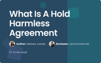 What Is A Hold Harmless Agreement? A Simple Guide