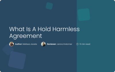 What Is A Hold Harmless Agreement? A Simple Guide
