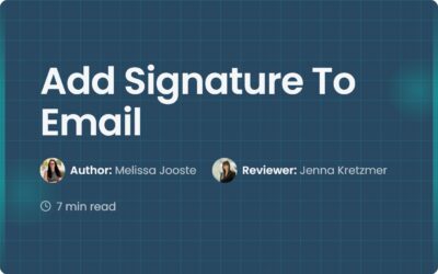 How to Add Signature to Email: A Professional Guide