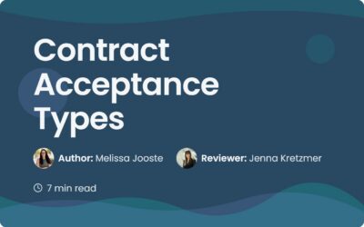 Contract Acceptance Types: A Clear Business Guide
