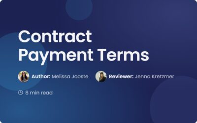 Contract Payment Terms: A Guide to Better Billing