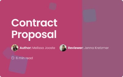 Contract Proposal Guide: How to Write and Win Deals