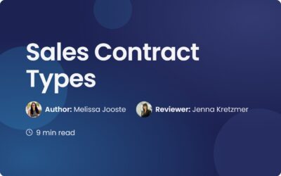 Sales Contract Types: A Practical Guide for Business