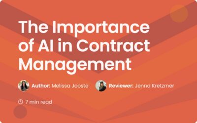The Importance of AI in Contract Management