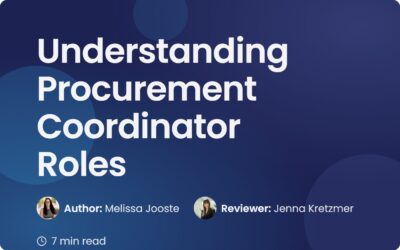 Procurement Coordinator Roles and Responsibilities Guide