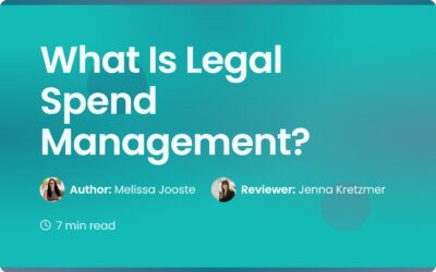 What Is Legal Spend Management?