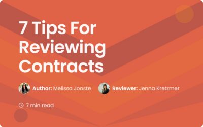 7 Tips For Reviewing Contracts | Contract Corridor Guide