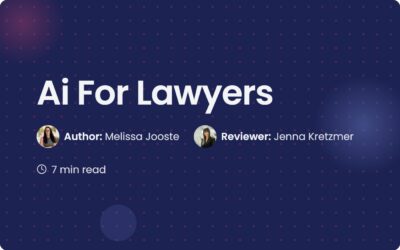 Ai For Lawyers: A Guide to Modern Legal Technology