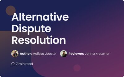 Alternative Dispute Resolution | Guide for Contracts