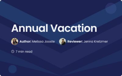 Annual Vacation: A Guide to Paid Leave Policy Rules
