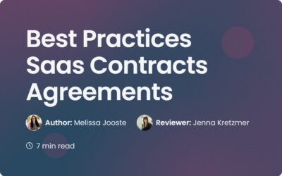 Best Practices Saas Contracts Agreements | Modern Guide