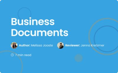 Business Documents: A Guide to Managing Company Files