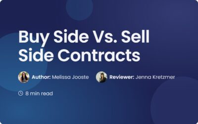 Buy Side Vs. Sell Side Contracts: Management Differences