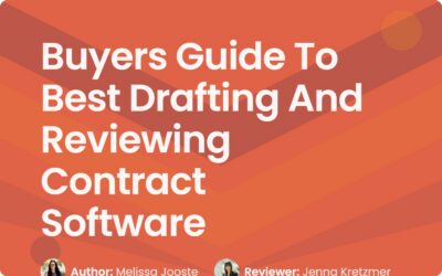 Best Contract Drafting Software Buyers Guide