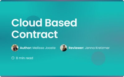cloud based contract | management & security guide